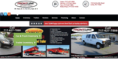 Desktop Screenshot of frontlinemotors.com